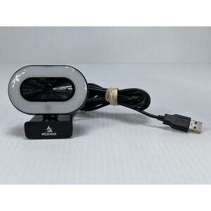 NexiGo‎ N930E Webcam Autofocus Camera 1080P for PC Ring Light Privacy Cover Mic